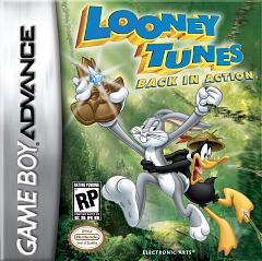 Looney Tunes: Back in Action - GBA Cover & Box Art