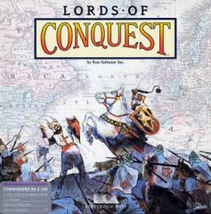 Lords of Conquest - C64 Cover & Box Art