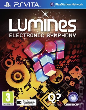 Lumines: Electronic Symphony - PSVita Cover & Box Art