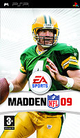 Madden NFL 09 - PSP Cover & Box Art