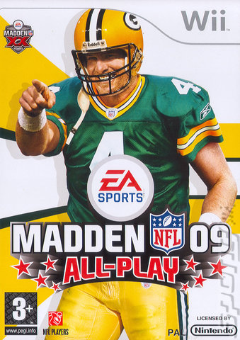 Madden NFL 09 All-Play - Wii Cover & Box Art