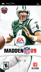 Madden NFL 09 - PSP Cover & Box Art