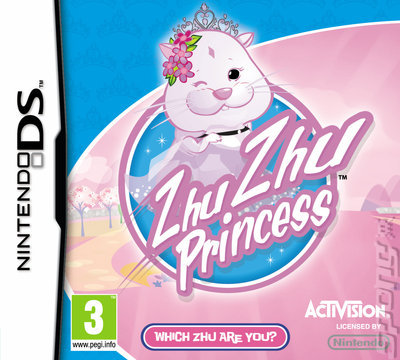 Magical Zhu Zhu Princess: Carriages & Castles - DS/DSi Cover & Box Art