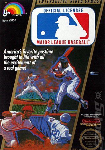 Major League Baseball - NES Cover & Box Art