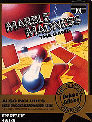 Marble Madness DeLuxe Edition - Spectrum 48K Cover & Box Art