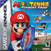 Mario Tennis Advance - GBA Cover & Box Art