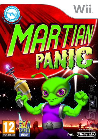 Martian Panic - Wii Cover & Box Art