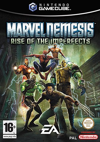 Marvel Nemesis: Rise of the Imperfects - GameCube Cover & Box Art