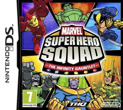 Marvel Super Hero Squad: The Infinity Gauntlet - DS/DSi Cover & Box Art
