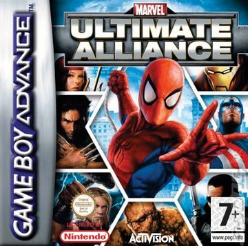 Marvel: Ultimate Alliance - GBA Cover & Box Art