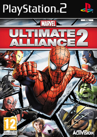 Marvel Ultimate Alliance 2 - PS2 Cover & Box Art
