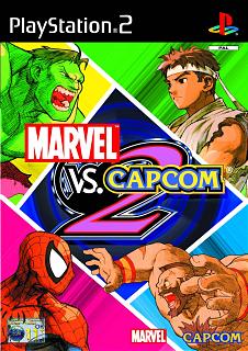 Marvel Vs. Capcom 2 - PS2 Cover & Box Art