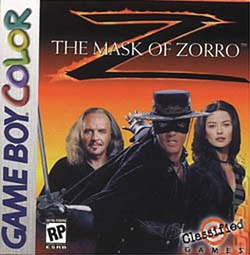 Mask Of Zorro - Game Boy Color Cover & Box Art