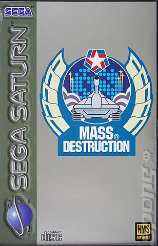 Mass Destruction - Saturn Cover & Box Art