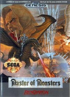 Master of Monsters - Sega Megadrive Cover & Box Art