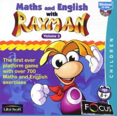Maths And English With Rayman: Volume 3 - PC Cover & Box Art
