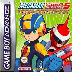 Mega Man Battle Network 5 - Team Protonman (GBA)