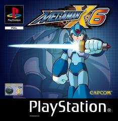 Mega Man X6 - PlayStation Cover & Box Art
