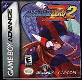Mega Man Zero 2 - GBA Cover & Box Art