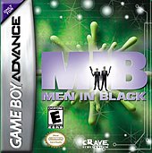 Men In Black - GBA Cover & Box Art