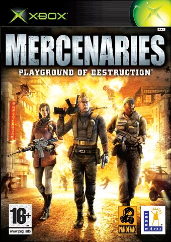 Mercenaries: Playground of Destruction - Xbox Cover & Box Art