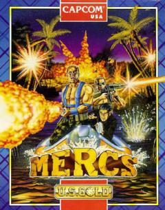 Mercs - C64 Cover & Box Art