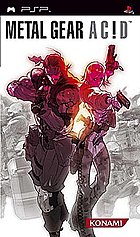 Metal Gear Ac!d - PSP Cover & Box Art