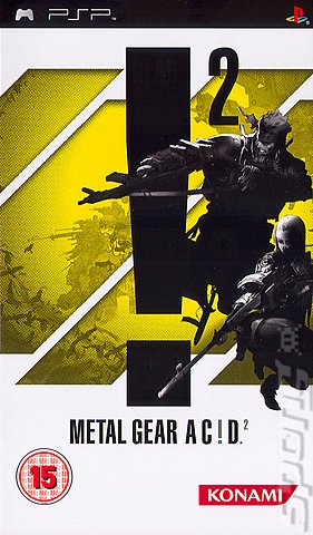 Metal Gear Ac!d 2 - PSP Cover & Box Art