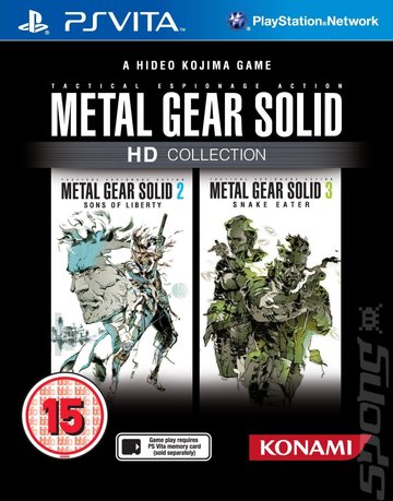 Metal Gear Solid HD Collection - PSVita Cover & Box Art