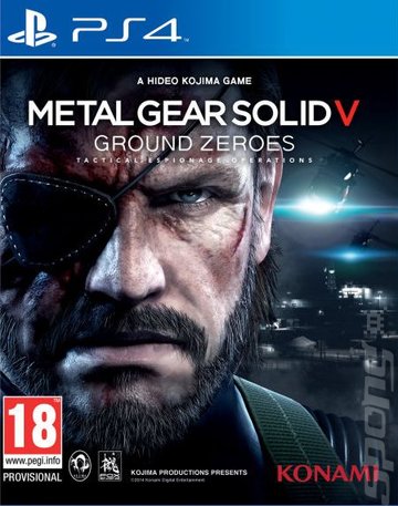 Metal Gear Solid V: Ground Zeroes - PS4 Cover & Box Art