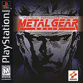 Metal Gear Solid - PlayStation Cover & Box Art