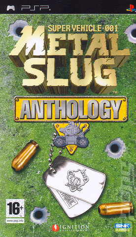 Metal Slug Anthology - PSP Cover & Box Art