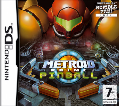 Metroid Prime Pinball - DS/DSi Cover & Box Art