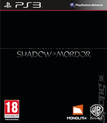 Middle-earth: Shadow of Mordor - PS3 Cover & Box Art