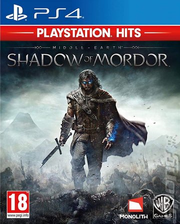 Middle-earth: Shadow of Mordor - PS4 Cover & Box Art