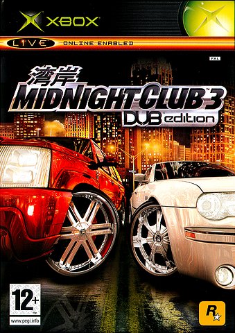 Midnight Club 3: DUB Edition - Xbox Cover & Box Art
