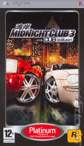 Midnight Club 3: DUB Edition - PSP Cover & Box Art