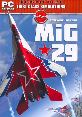 MiG-29 Fulcrum - PC Cover & Box Art