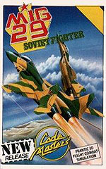 Mig-29 Soviet Fighter - Spectrum 48K Cover & Box Art