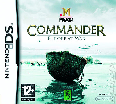 Military History Commander: Europe At War - DS/DSi Cover & Box Art