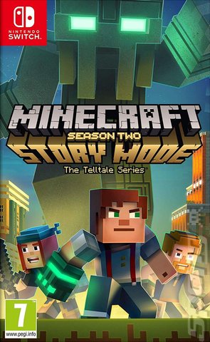 Minecraft: Story Mode: Season 2 - Switch Cover & Box Art