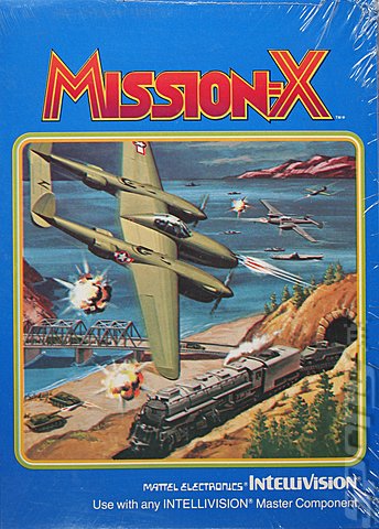 Mission X - Intellivision Cover & Box Art