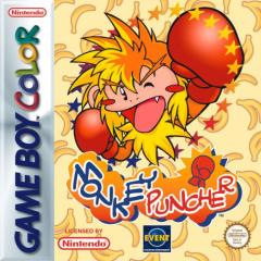 Monkey Puncher - Game Boy Color Cover & Box Art
