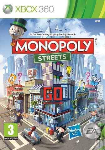 Monopoly Streets - Xbox 360 Cover & Box Art