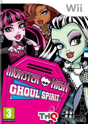 Monster High: Ghoul Spirit - Wii Cover & Box Art