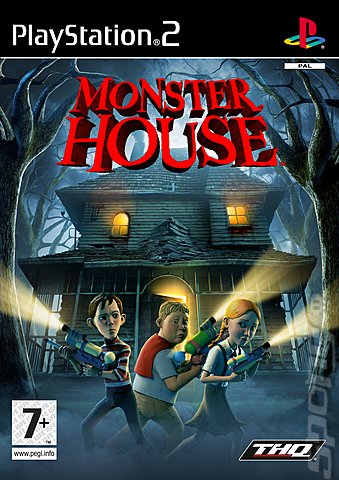 Monster House - PS2 Cover & Box Art