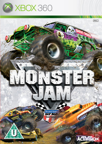 Monster Jam - Xbox 360 Cover & Box Art