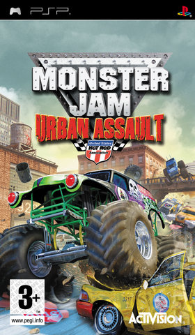 Monster Jam: Urban Assault - PSP Cover & Box Art