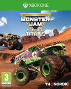 Monster Jam: Steel Titans - Xbox One Cover & Box Art