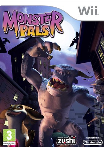 Monster Pals - Wii Cover & Box Art